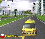 Онлайн игра 3d Taxi Racing.
