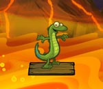Онлайн игра Lava Lizard.