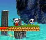Онлайн игра Две китайские панды.