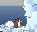 Онлайн игра Приключения пингвинчика.