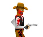 Онлайн игра Cowboy Shooting.