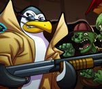 Онлайн игра Zombies Vs Penguins 3.
