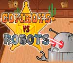 Онлайн игра Cowboys vs Robots.