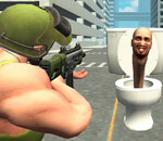 Онлайн игра Skibidi Toilet Shooting.